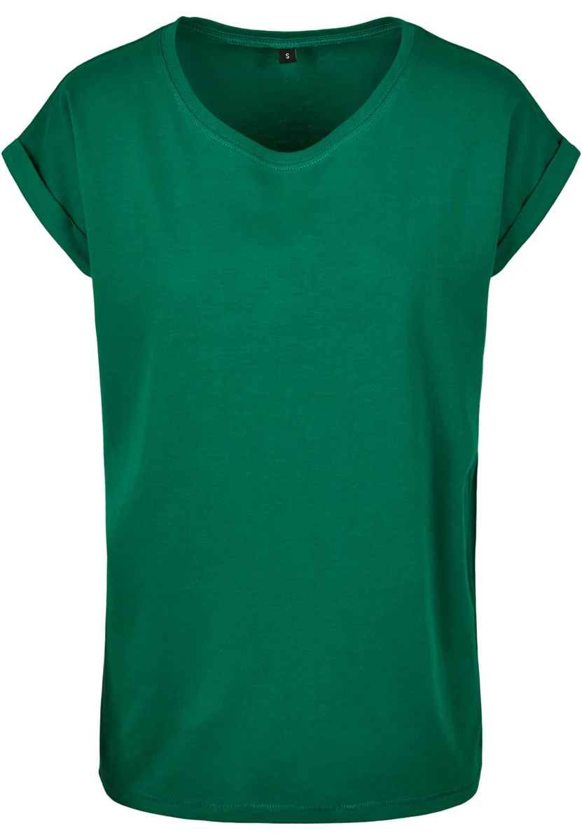 Build Your Brand Ladies Extended Shoulder Tee