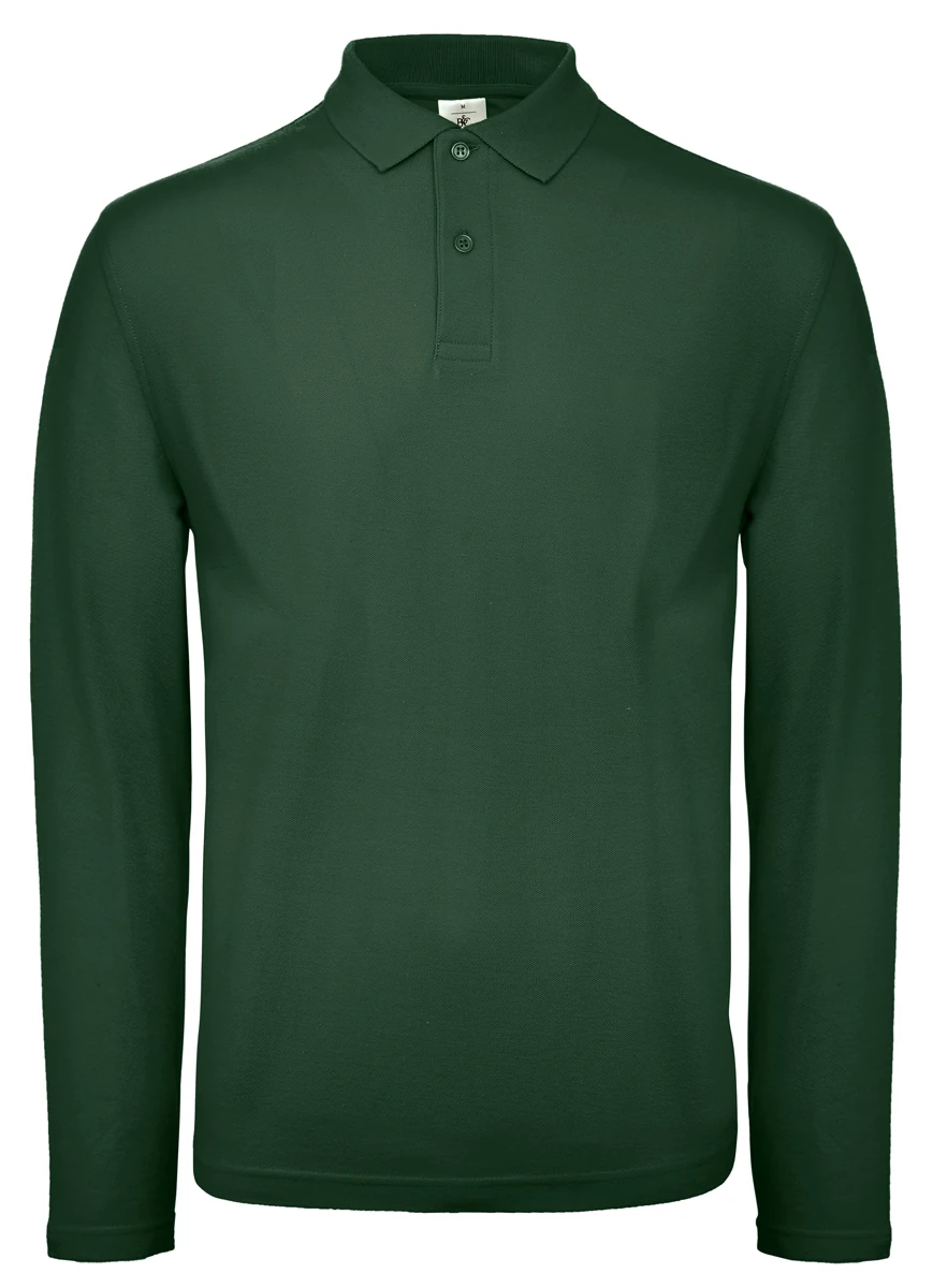 B&C Mens Longsleeve Polo ID.001