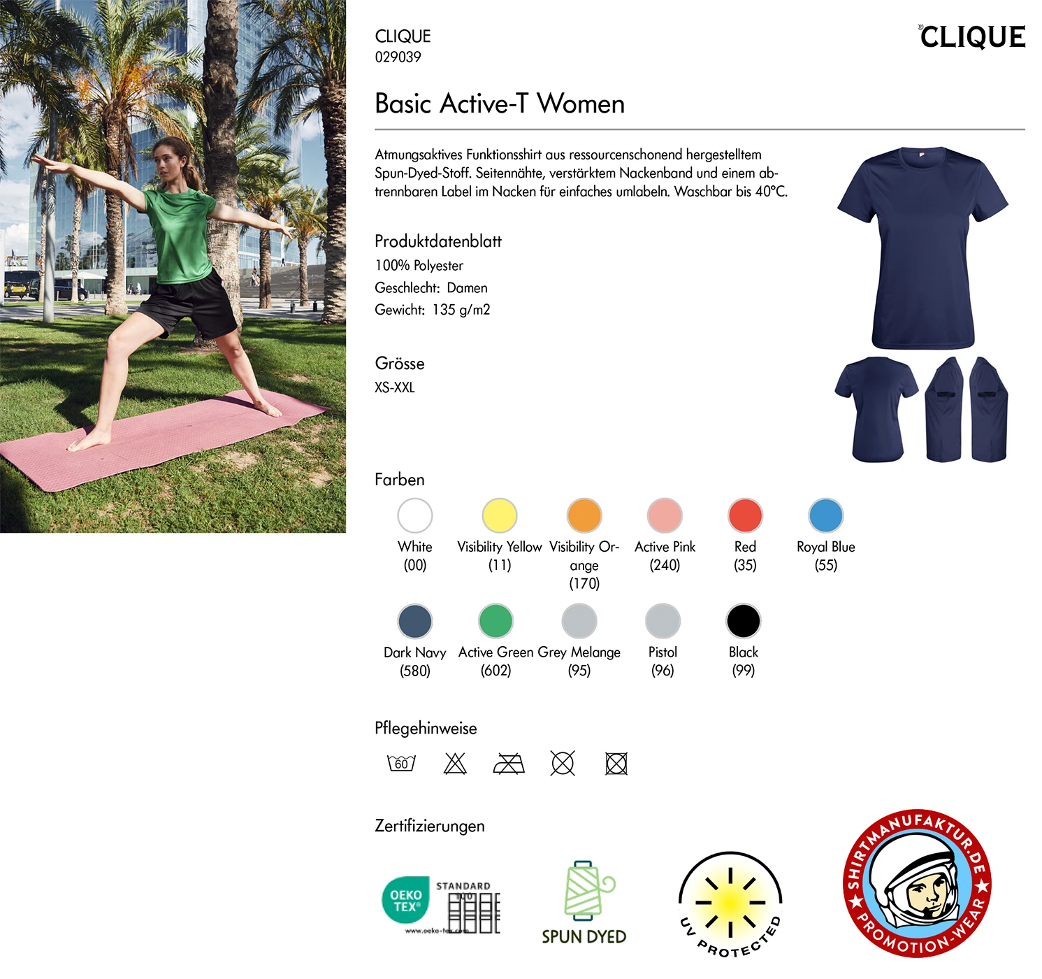 Clique Womens Basic Active-T