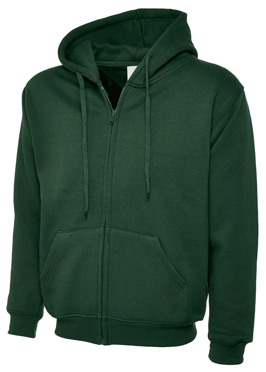 Uneek Classic Full Zip Hooded Sweatshirt