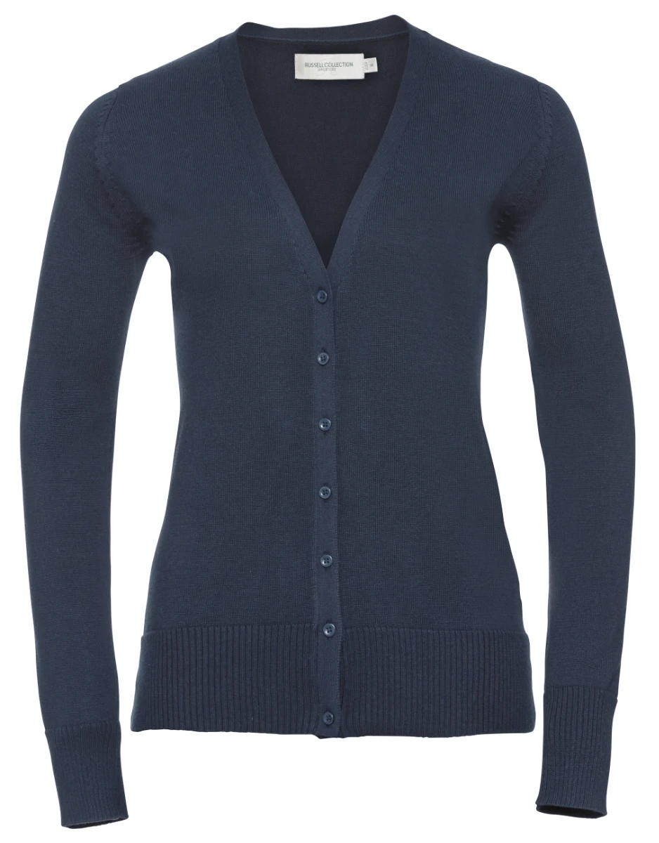 Russell Ladies V-Neck Knitted Cardigan
