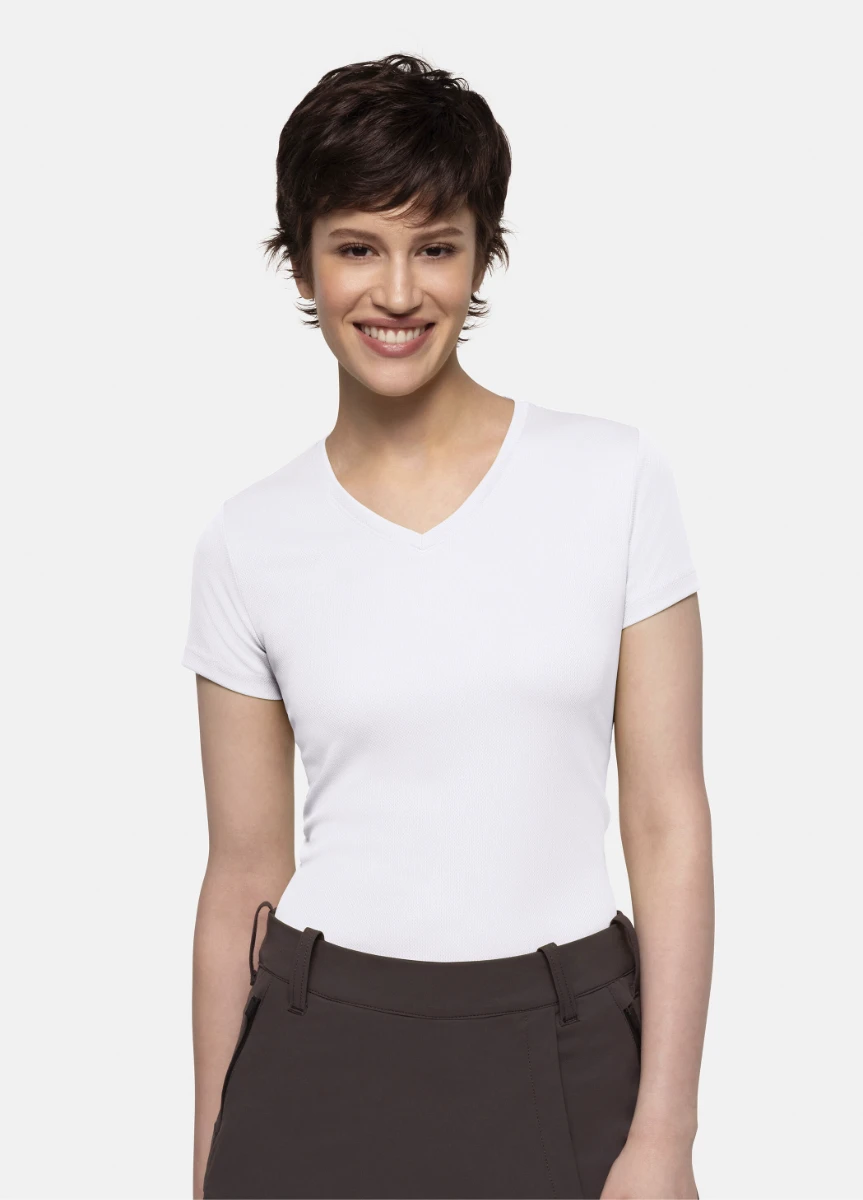 Hakro Ladies V-Shirt COOLMAX