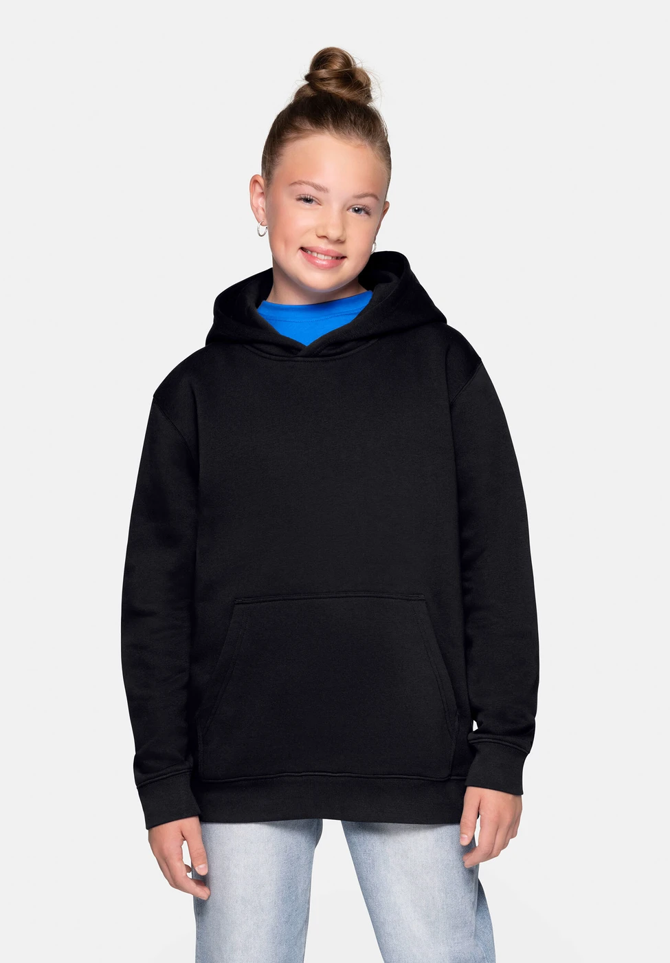 Hakro Kinder Kapuzen-Sweatshirt Bio-Baumwolle