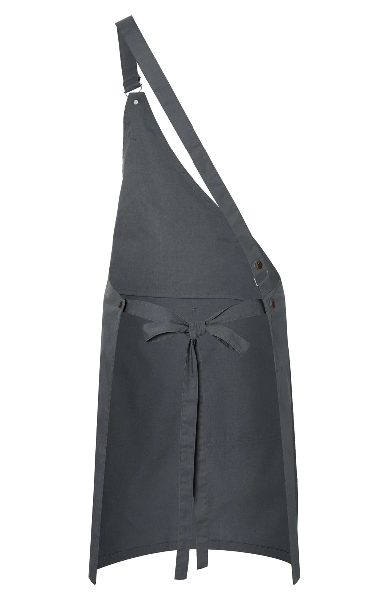 Karlowsky Asymetrische Latzschürze Classic mit Tasche