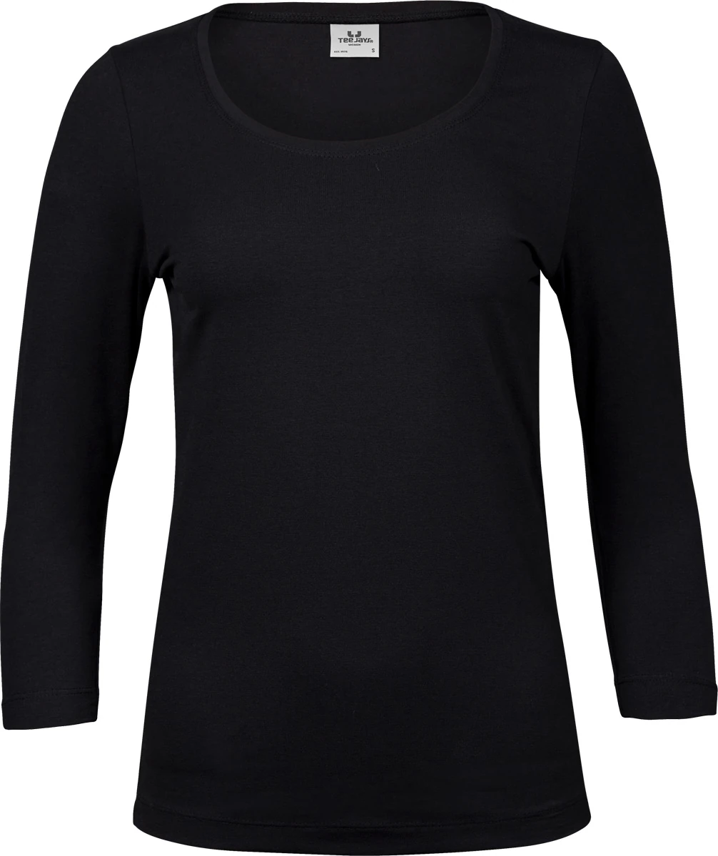 Tee Jays Womens Stretch 3/4 Sleeve Tee