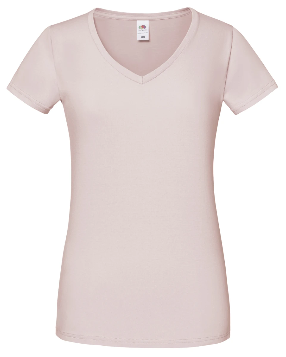 Fruit of the Loom Ladies Iconic 150 V-Neck T