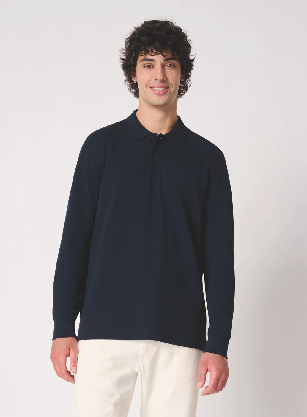 Ideal Basic Mens Longsleeve Piqué 200 Polo