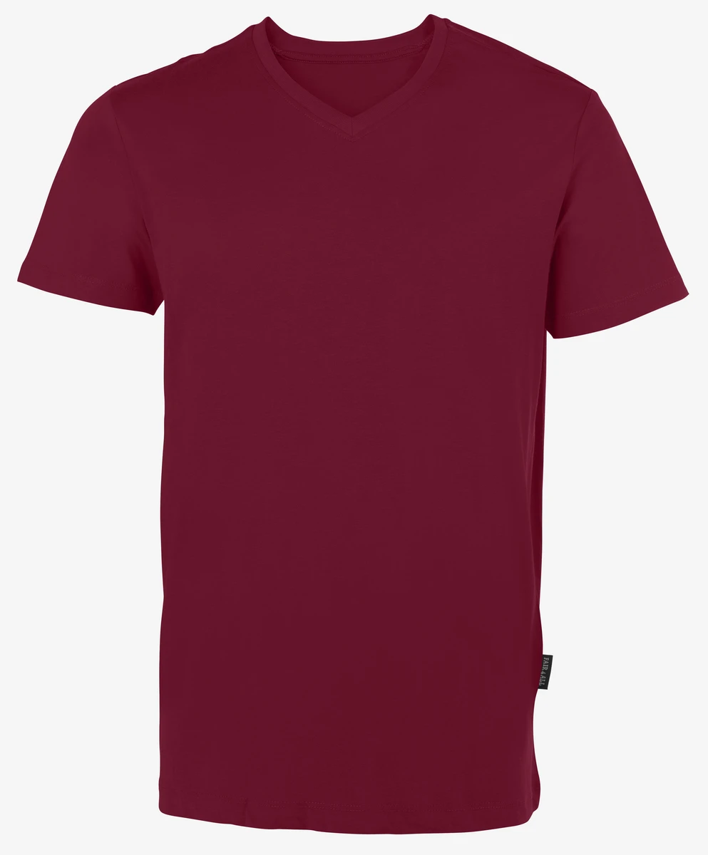 HRM Mens Luxury V-Neck Tee