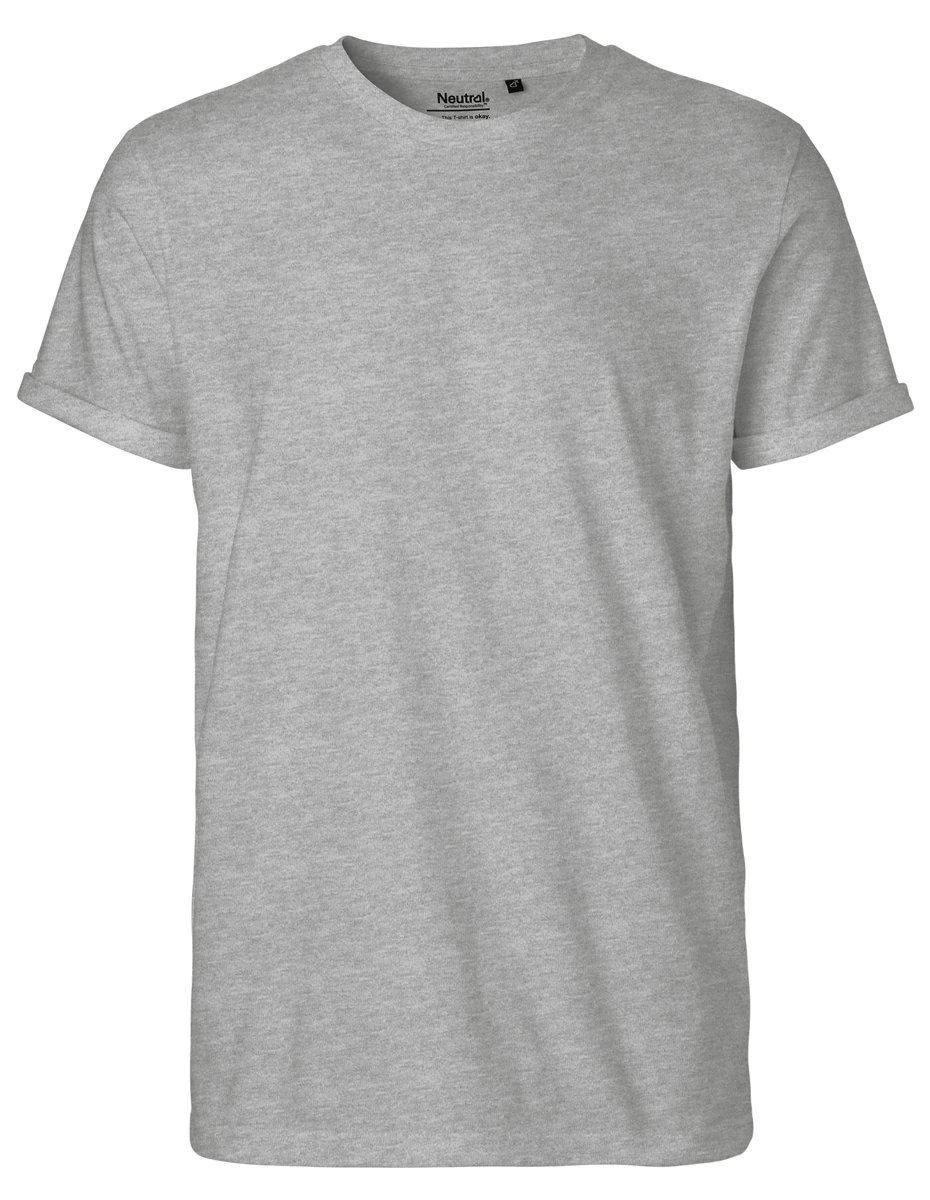 Neutral Mens Roll Up Sleeve T-Shirt