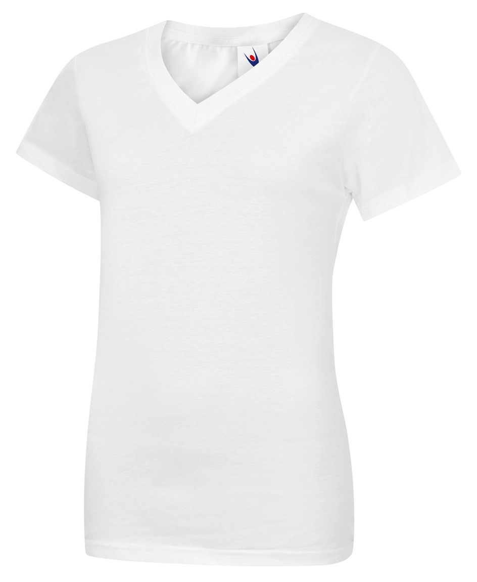 Uneek Ladies Classic V-Neck T-Shirt