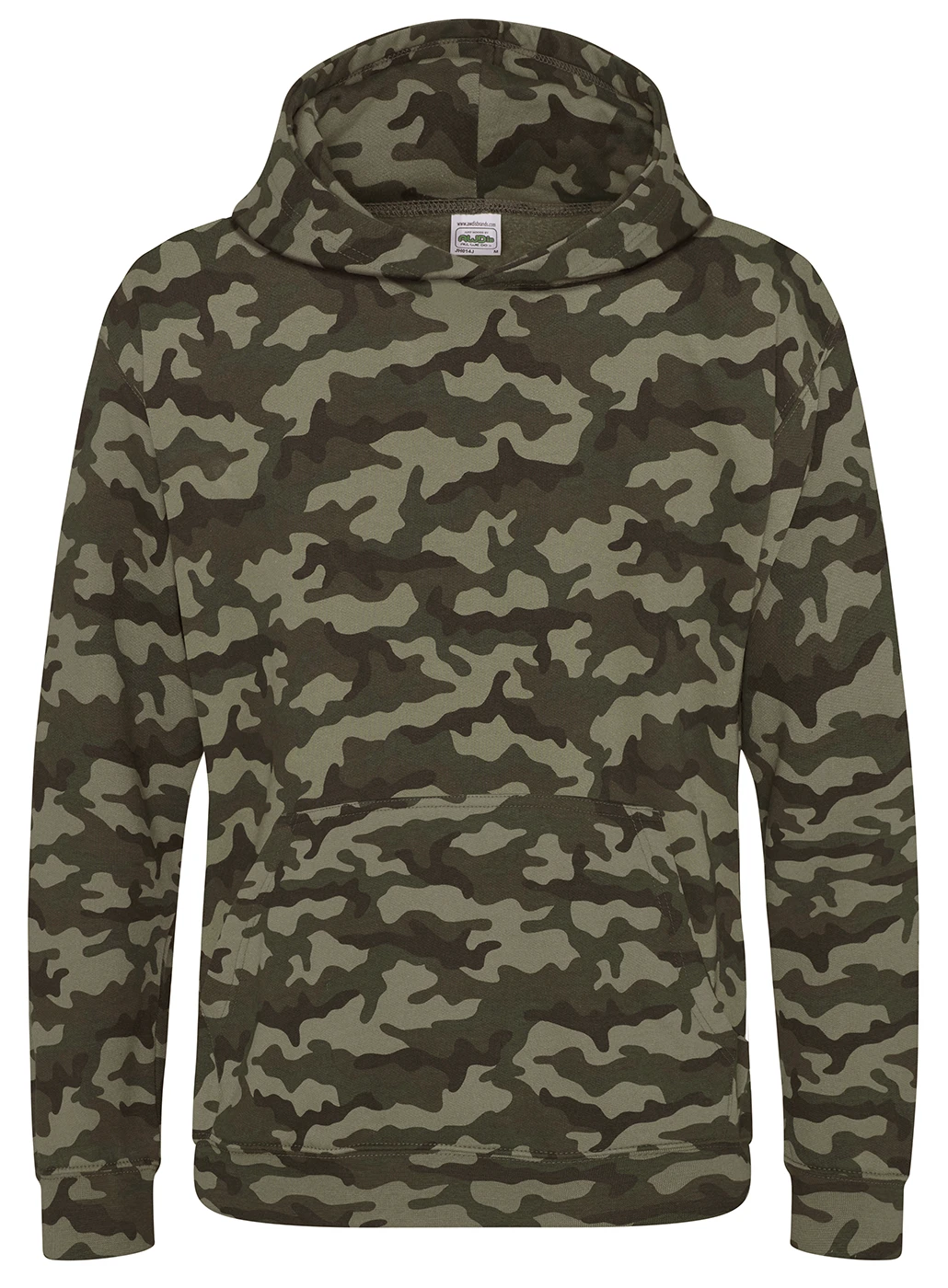 Just Hoods Kids Camo Hoodie
