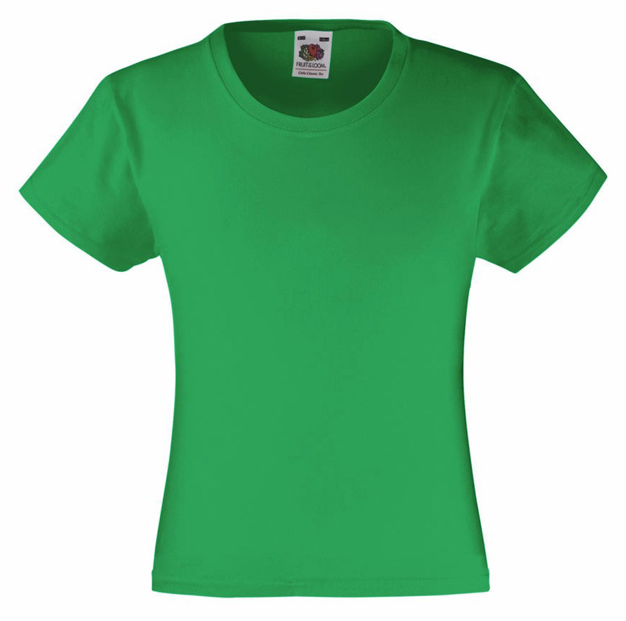 Fruit of the Loom Girls Valueweight T