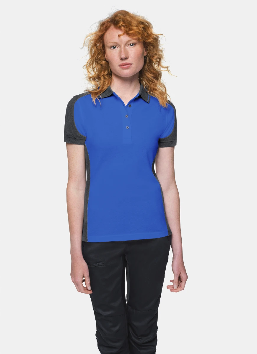 Hakro Ladies Poloshirt Contrast Mikralinar Hakro Ladies Poloshirt Contrast Mikralinar