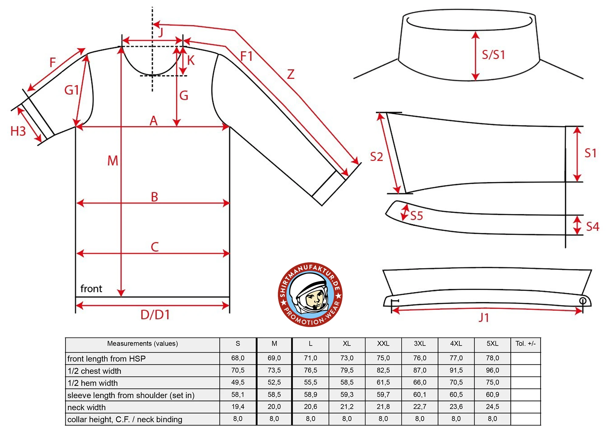 Build Your Brand Oversized Zip Jacket