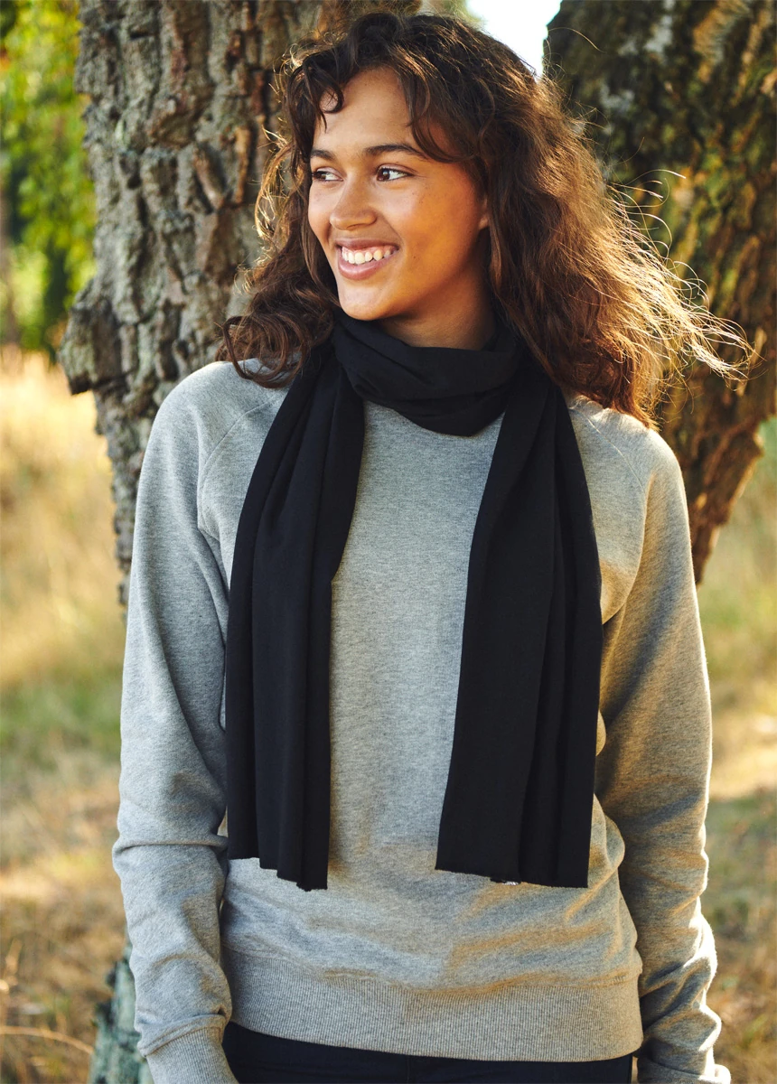 Neutral Jersey Scarf