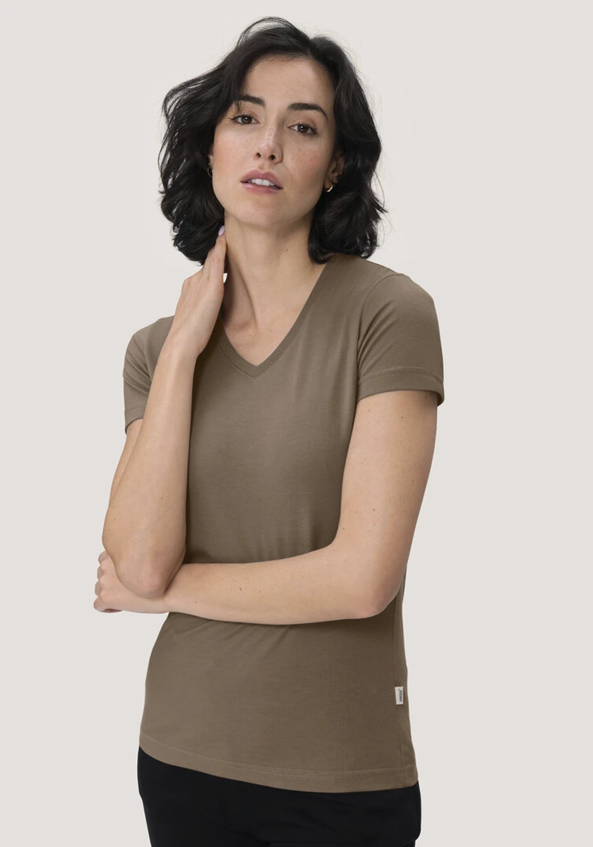 Hakro Ladies V-Shirt Mikralinar