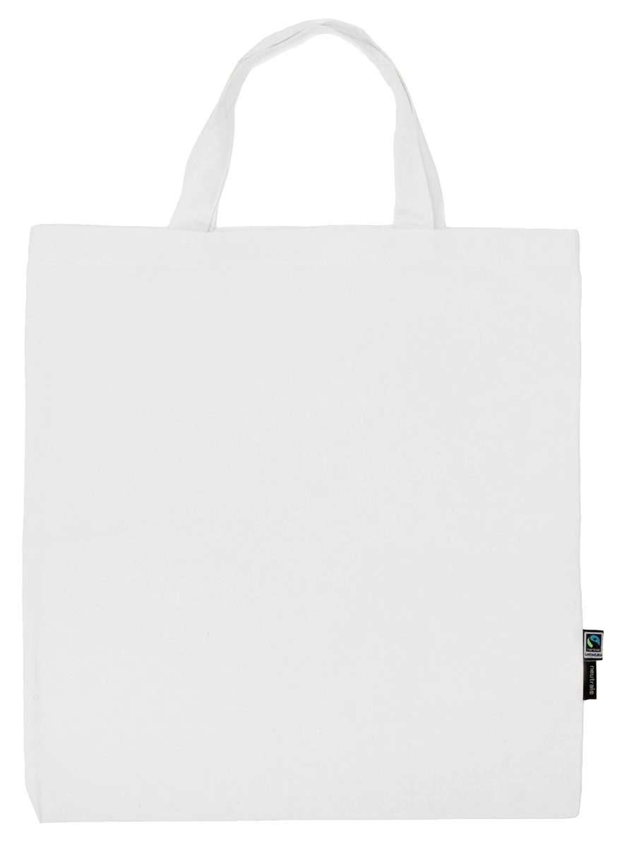 Neutral Shopping Bag Short Handles
