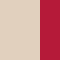 natural / red
