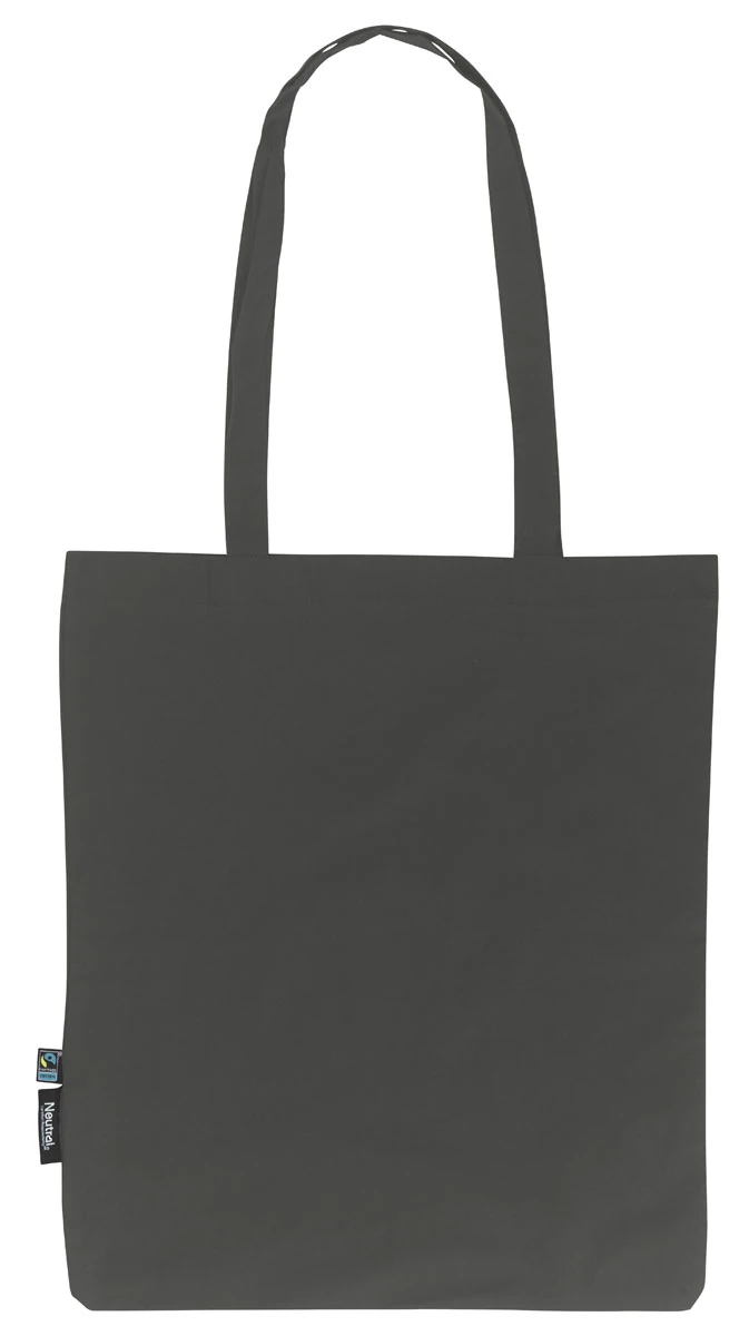 Neutral Shopping Bag With Long Handles