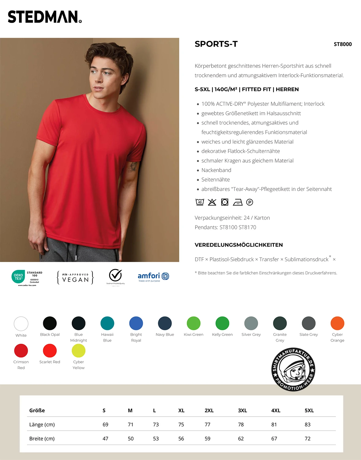 Stedman Sports-T