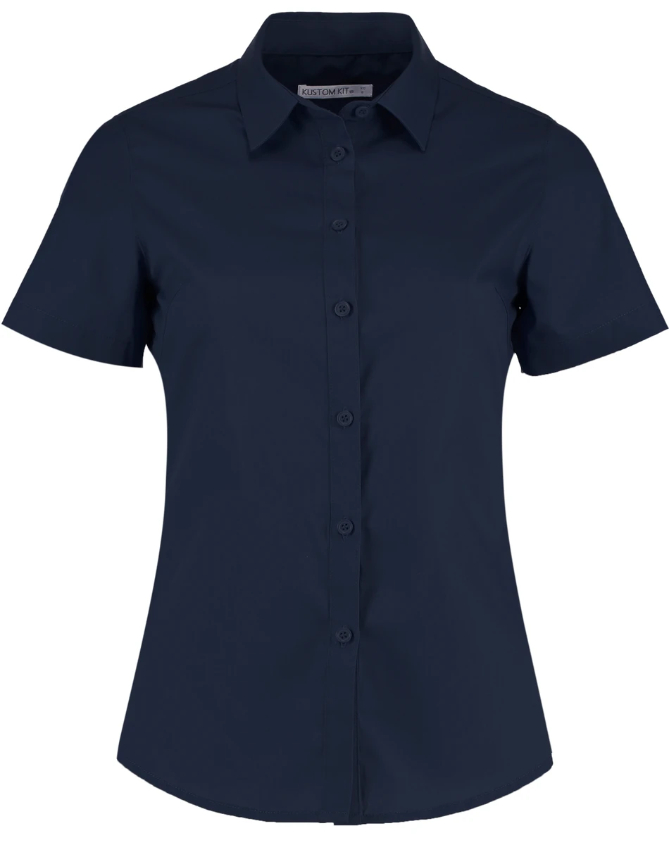 Kustom Kit Womens Poplin Blouse