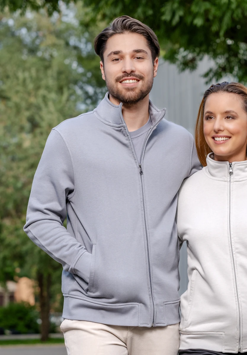HRM Mens Premium Sweat Jacket