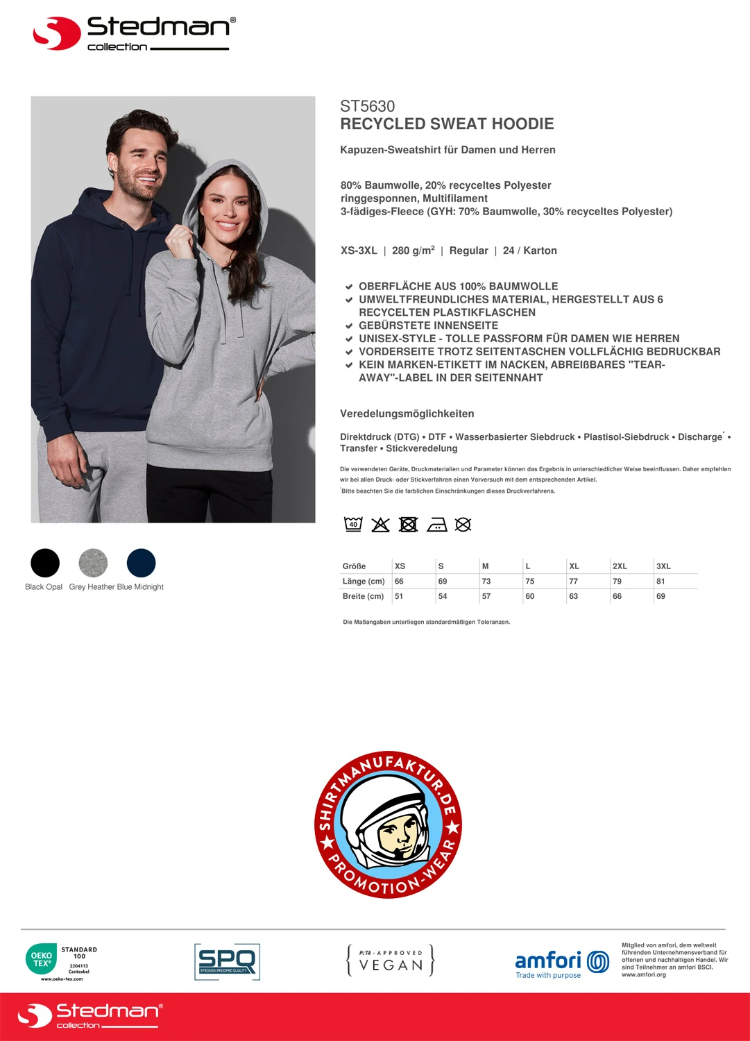 Stedman Side Pocket Hoodie Select