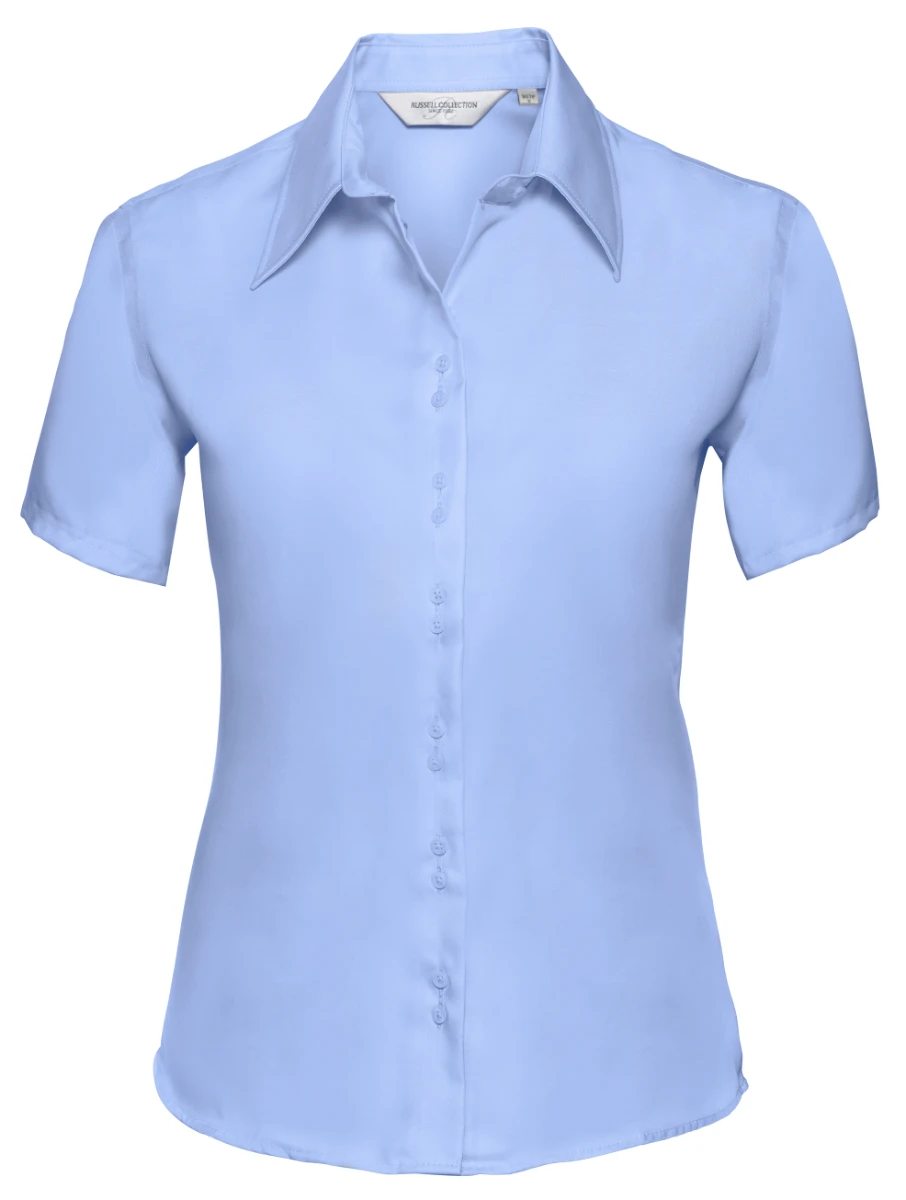 Russell Ladies Short Sleeve Ulitmate Non-Iron Blouse