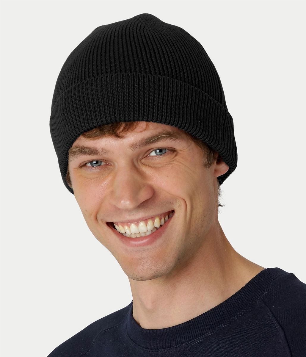 Neutral Rib Beanie