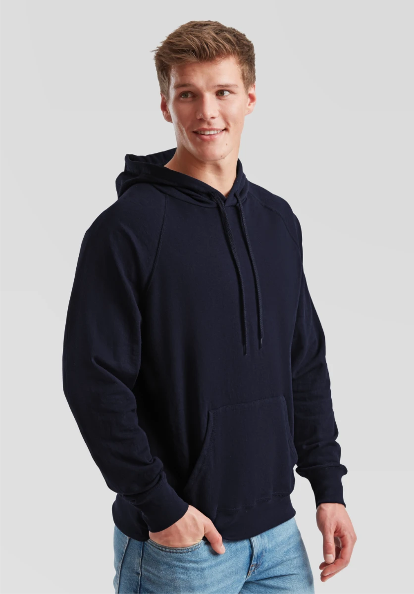 Fruit of the Loom Lightweight Hooded Sweat
