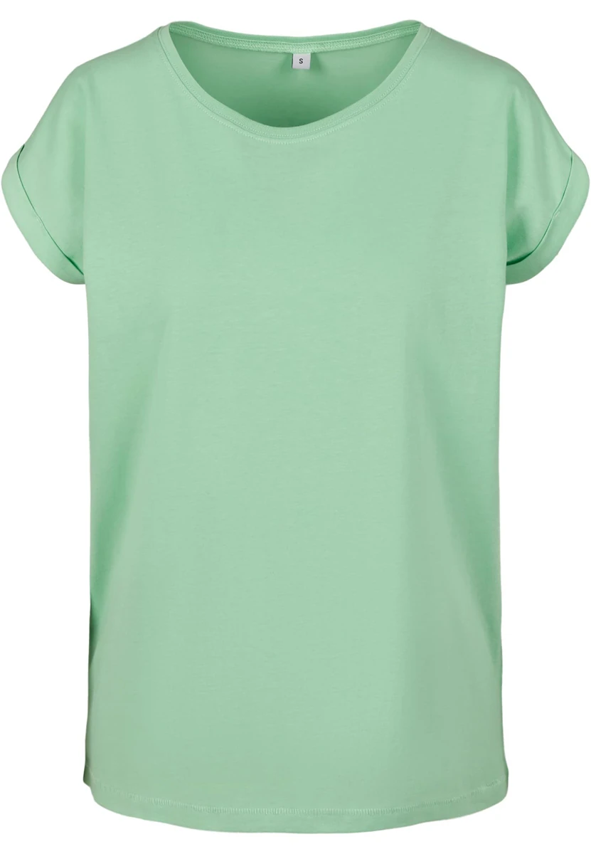 Build Your Brand Ladies Extended Shoulder Tee