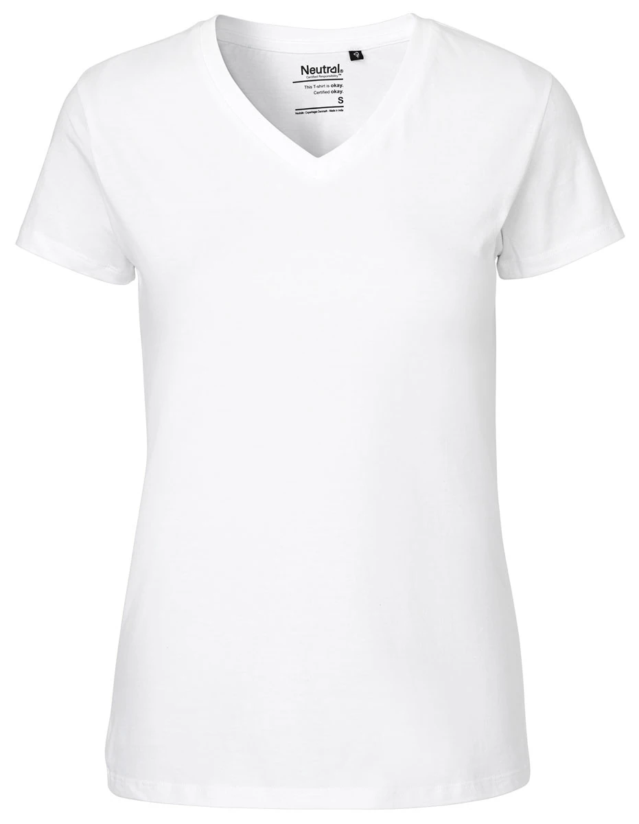 Neutral Ladies V-Neck T-Shirt