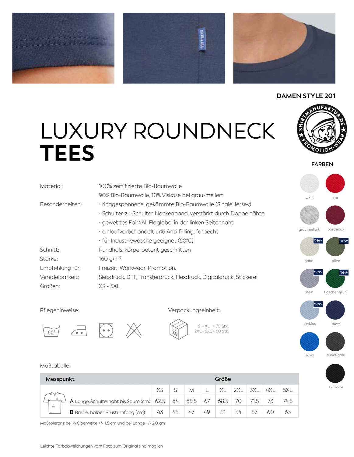 HRM Womens Luxury Tee