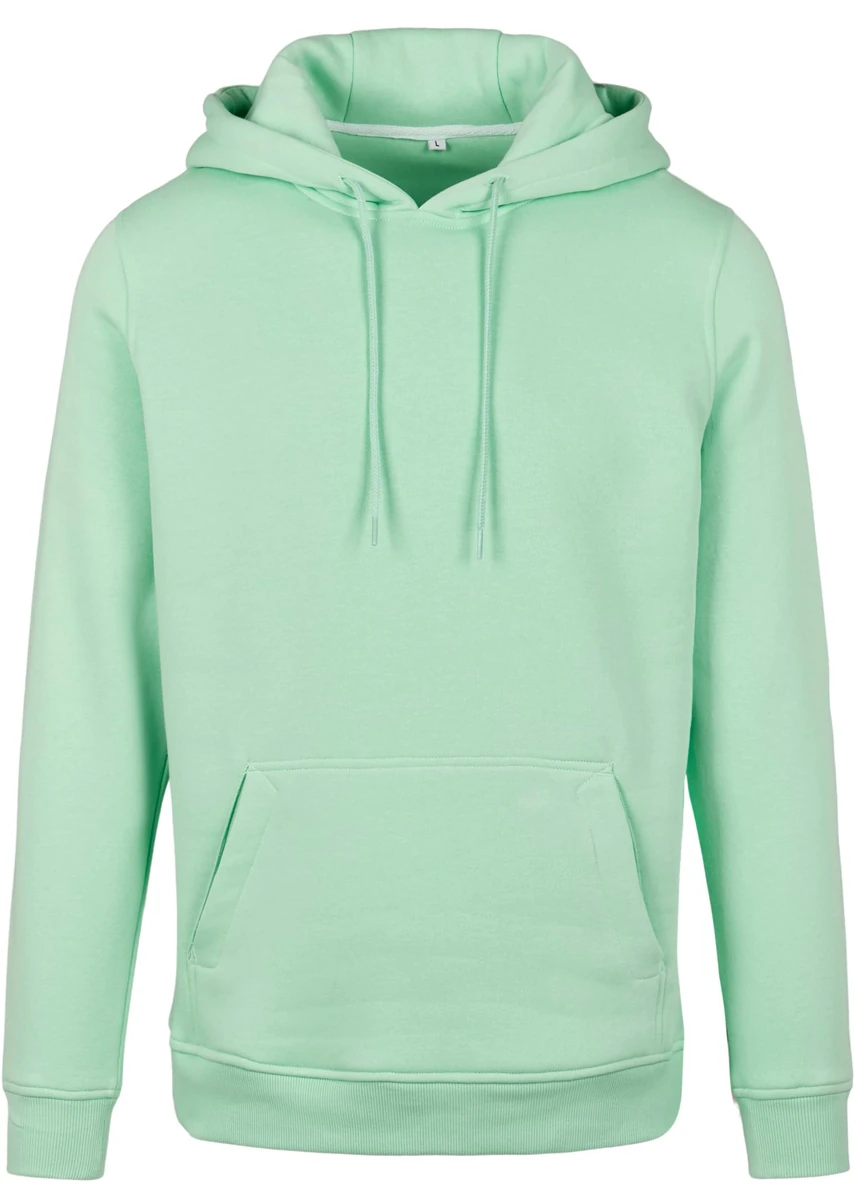 Build Your Brand Heavy Hoody, BY011 neo mint