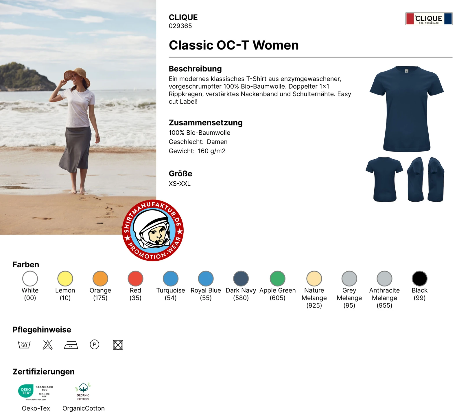 Clique Women Classic OC-T