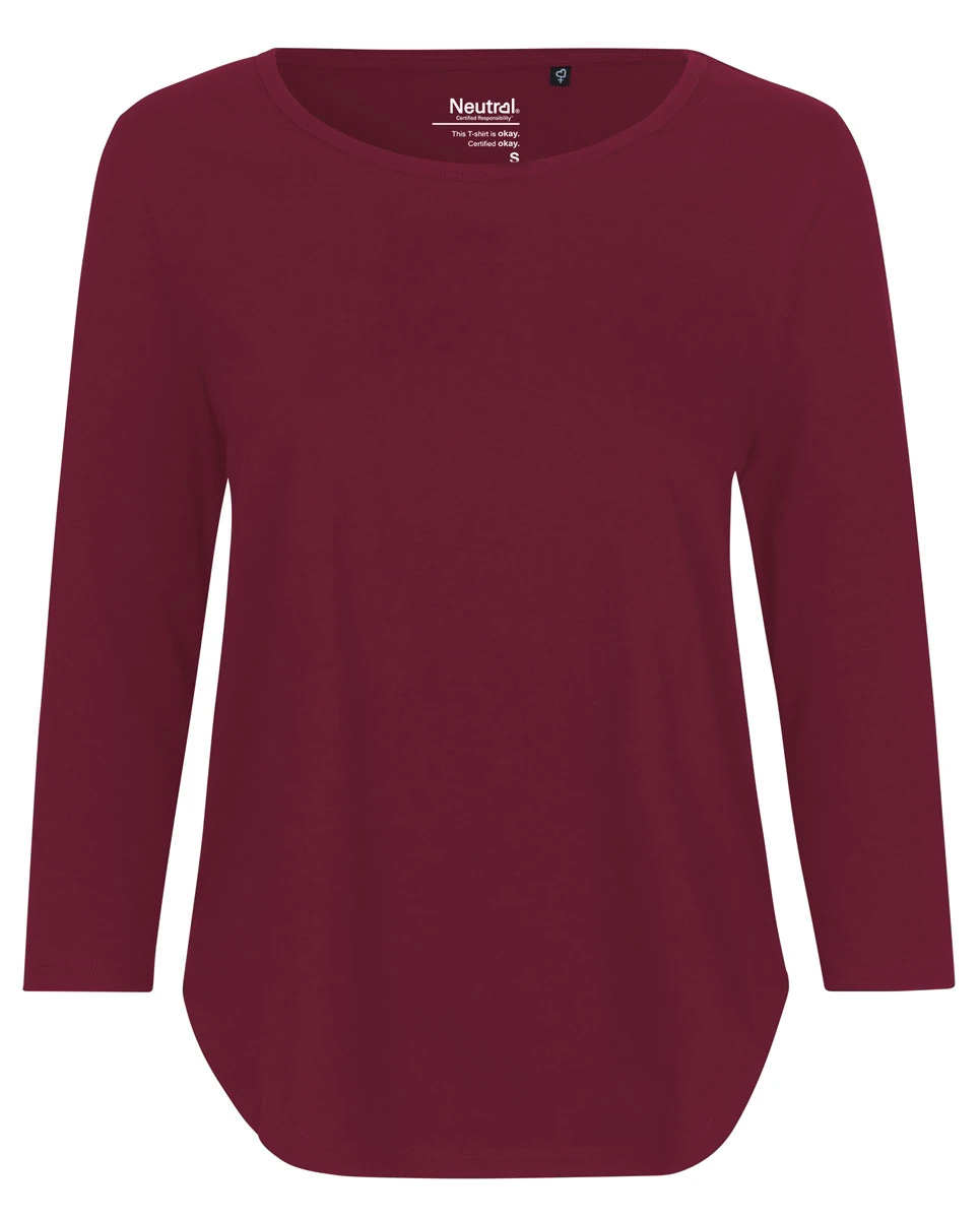 Neutral Ladies 3/4 Sleeve T-Shirt