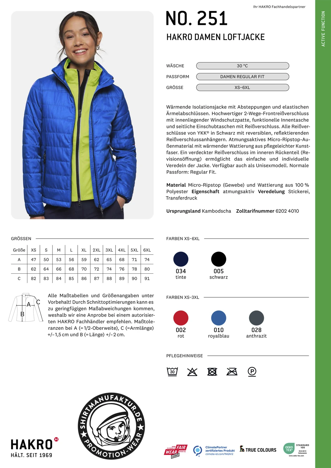 Hakro Ladies Loft Jacket