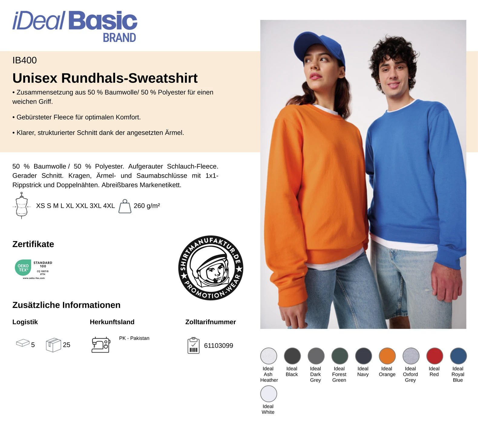 Ideal Basic Unisex Sweatshirt