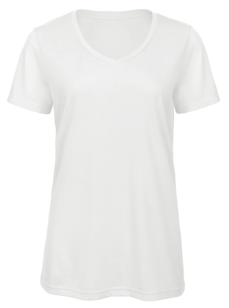 B&C Womens V-Neck Triblend T-Shirt