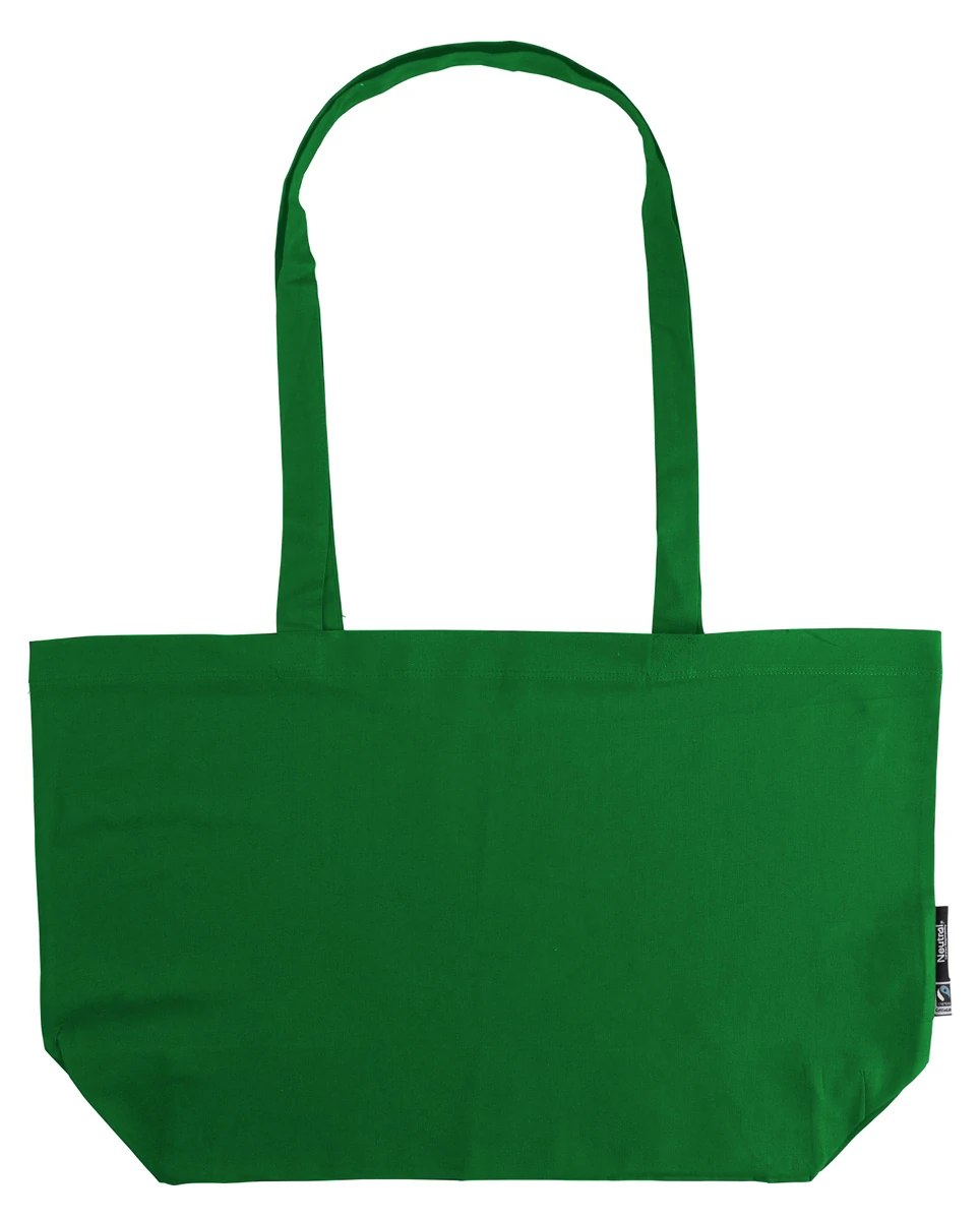 Neutral Shopping Bag With Gusset