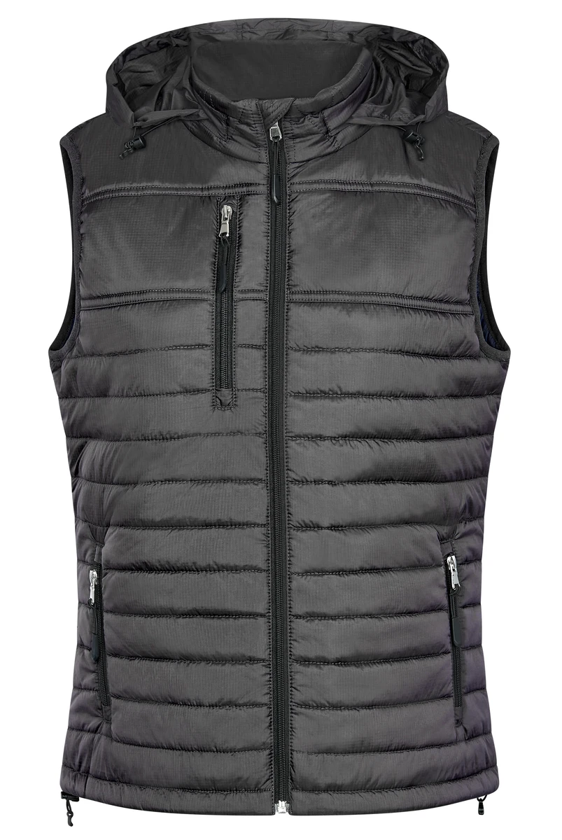 HRM Womens Hooded Performance Bodywarmer