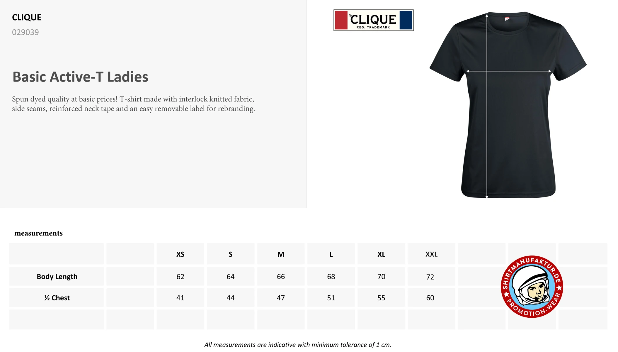 Clique Womens Basic Active-T