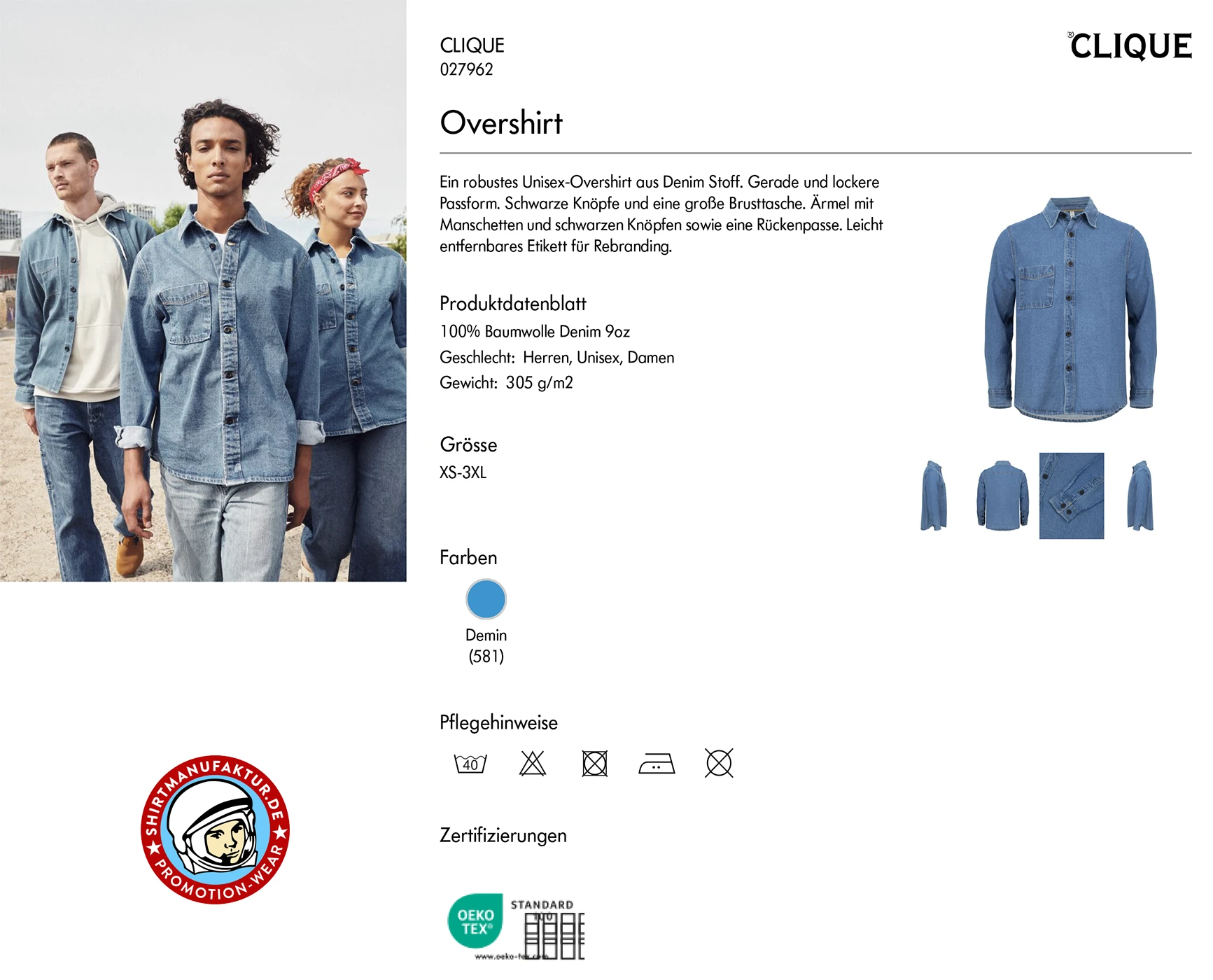 Clique Overshirt