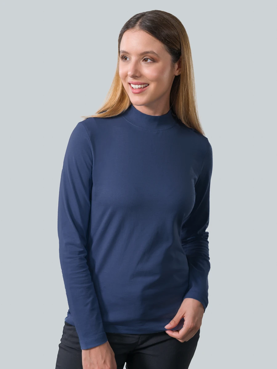 HRM Womens Premium Highneck Longsleeve