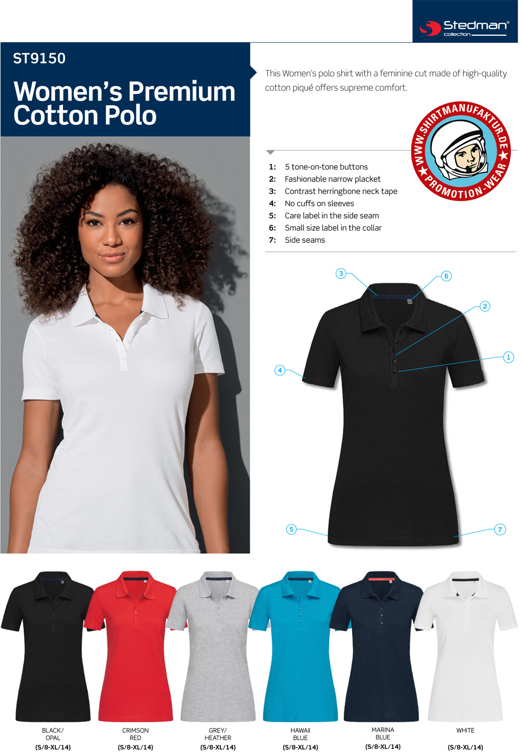 Stedman Women Hanna Polo
