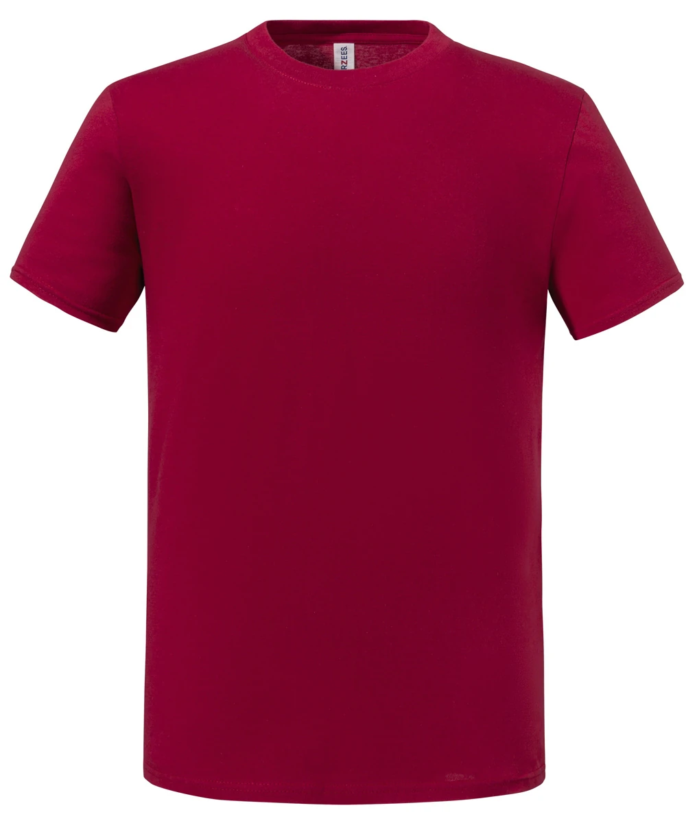 kardinalrotes T-Shirt, Marke: Jerzees