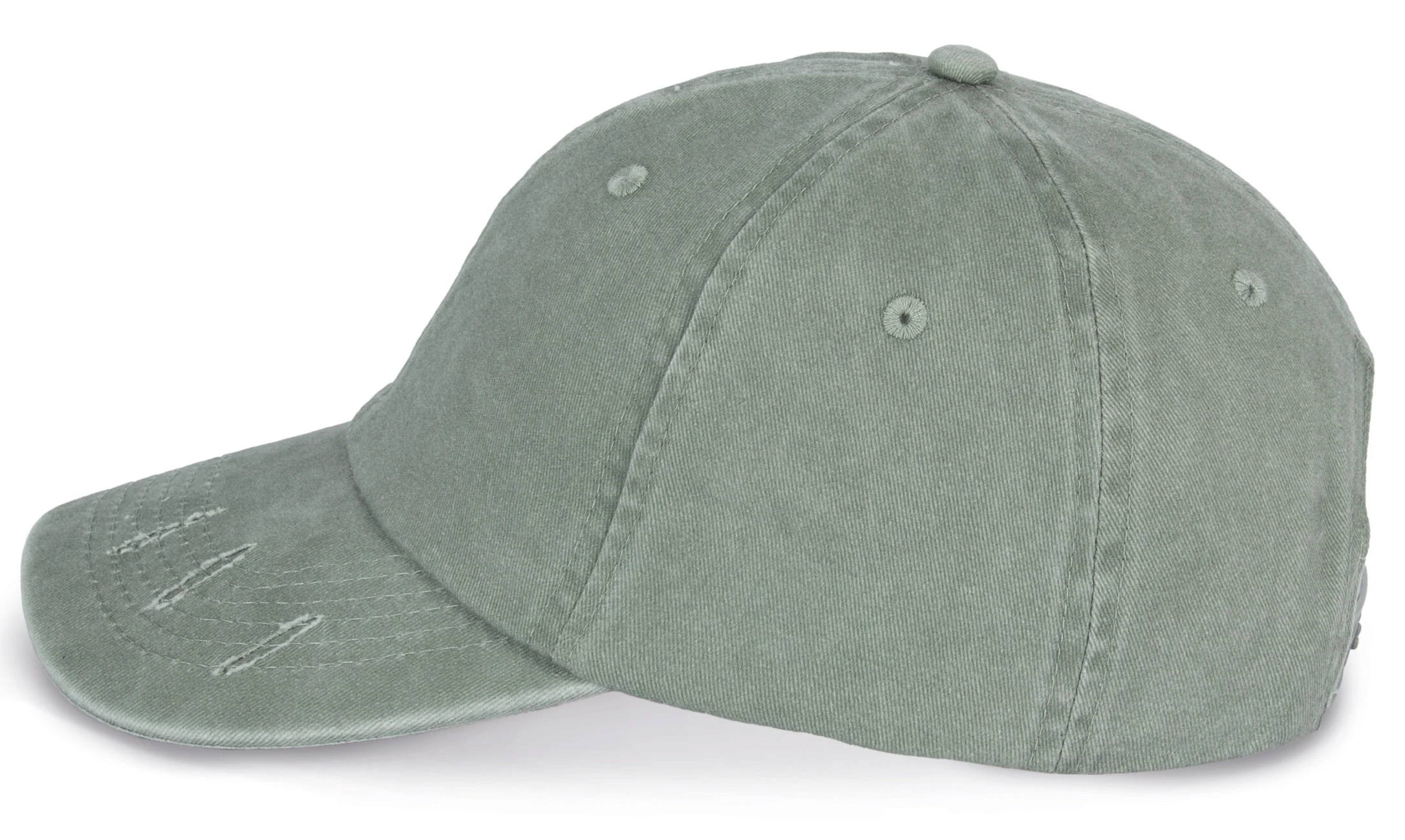 Native Spirit Organic 6-Panel Cap Torn Look