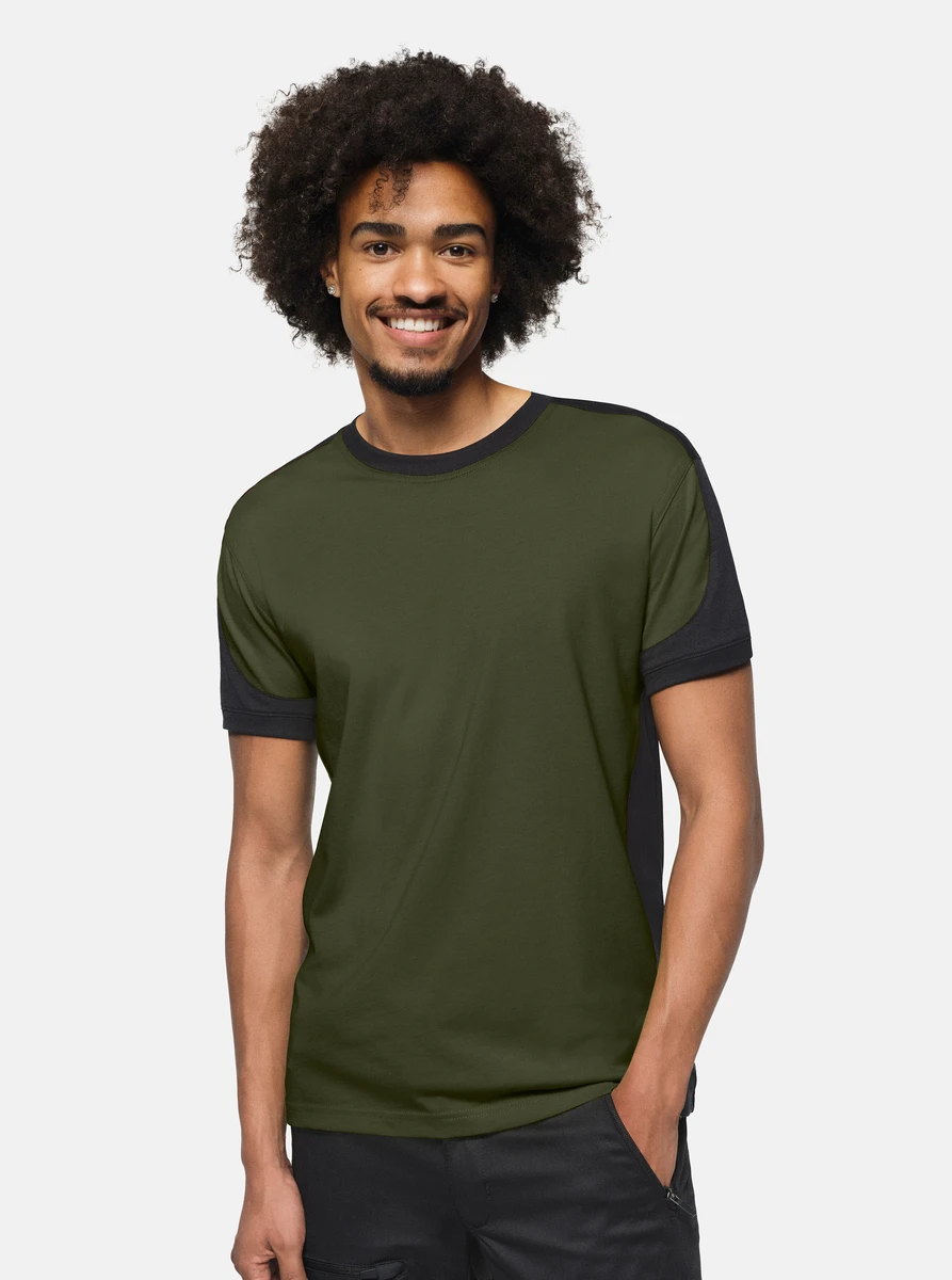 Hakro T-Shirt Contrast Mikralinar Eco