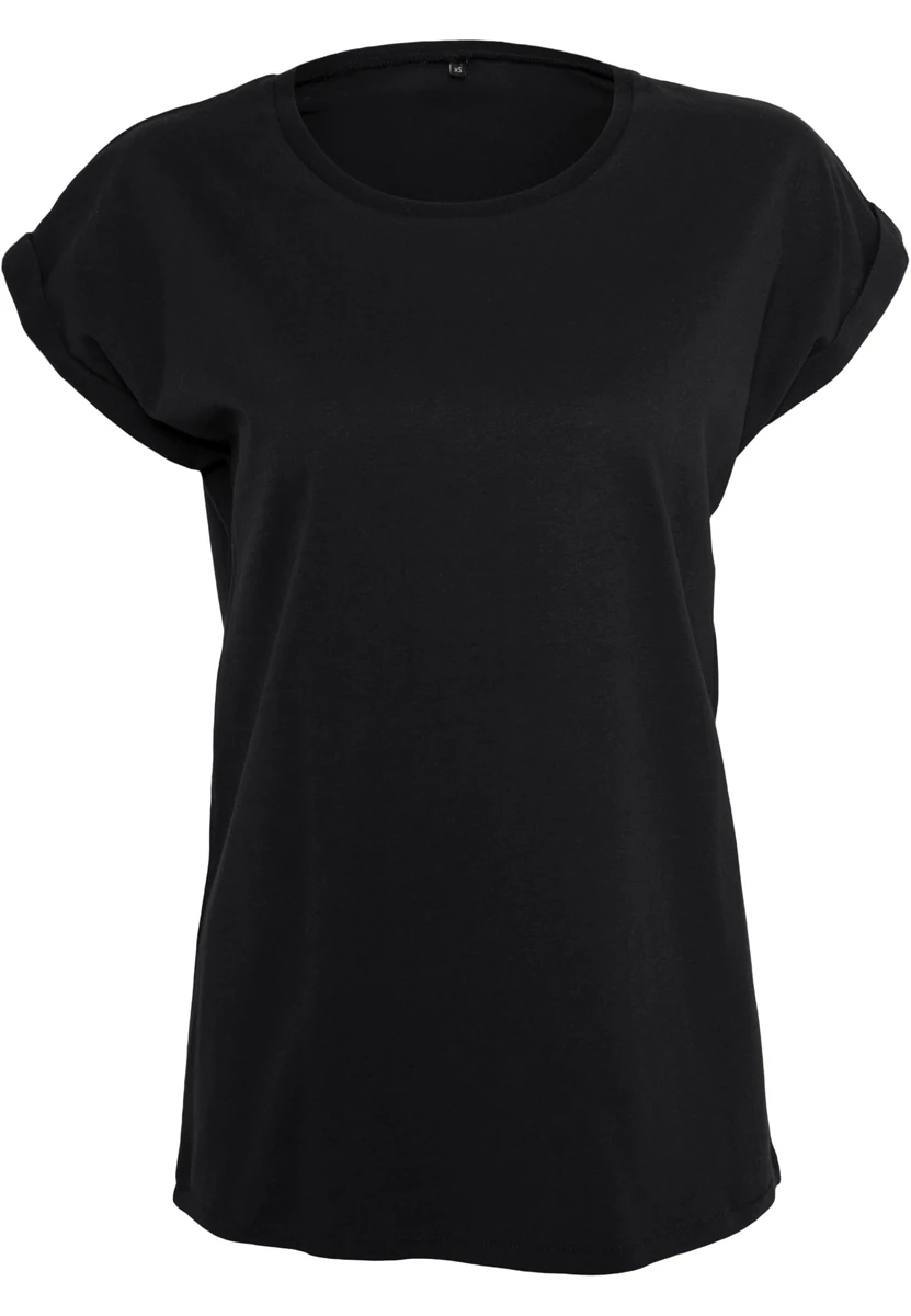 Build Your Brand Ladies Extended Shoulder Tee