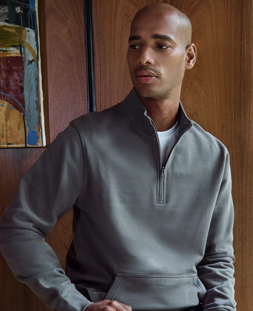 Kustom Kit 1/4 Zip Piqué Sweatshirt